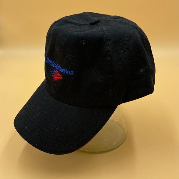 BD&A Mens Black Cotton Baseball Cap One Size - Picture 3 of 3